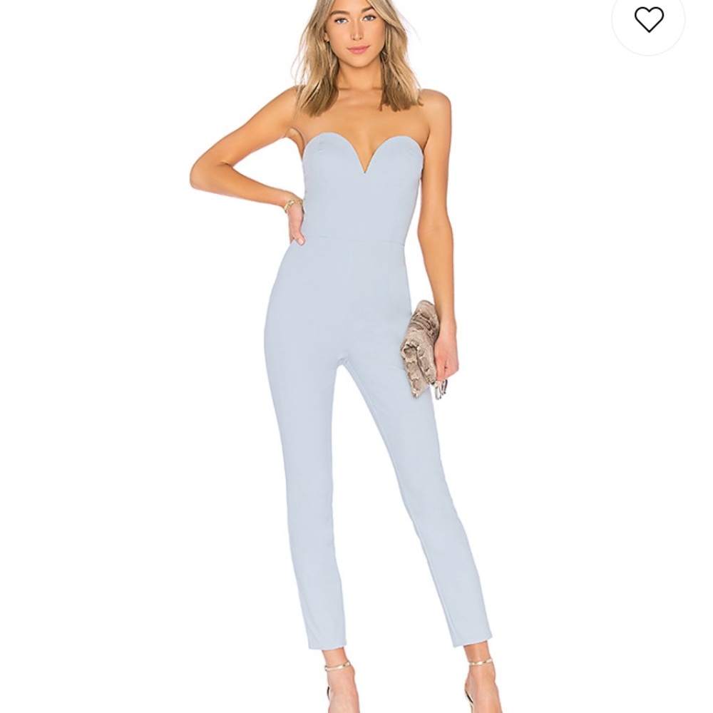 Revolve - Baby blue jumpsuit